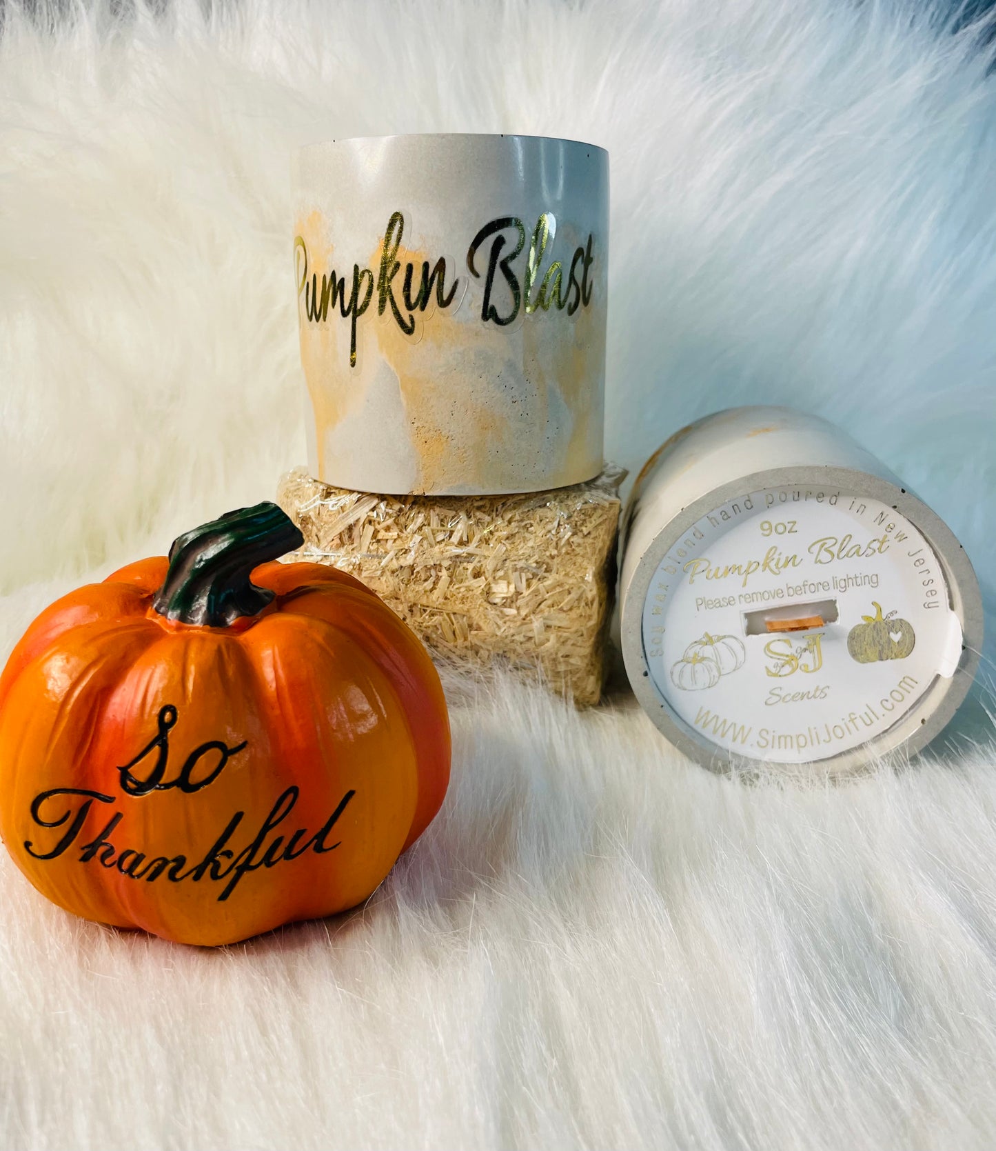 Pumpkin Blast Candle