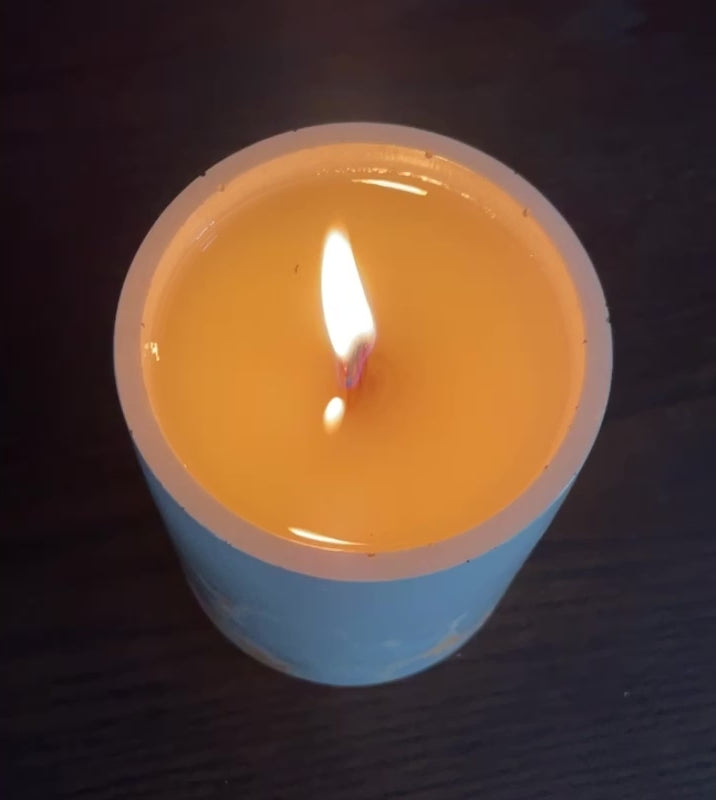 Video of lighted candle 